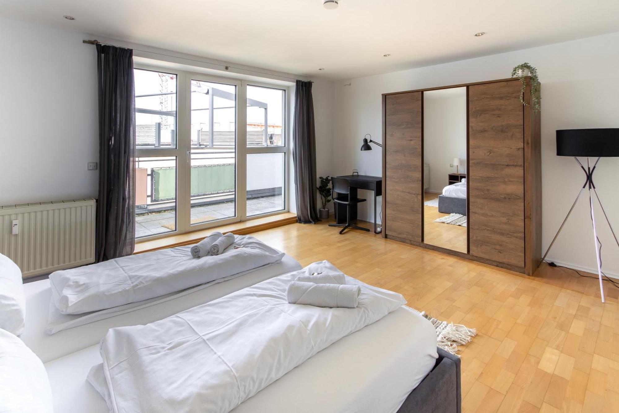 Penthouse-Maisonette - City Center, Highspeed Internet, Garage Worms Eksteriør bilde