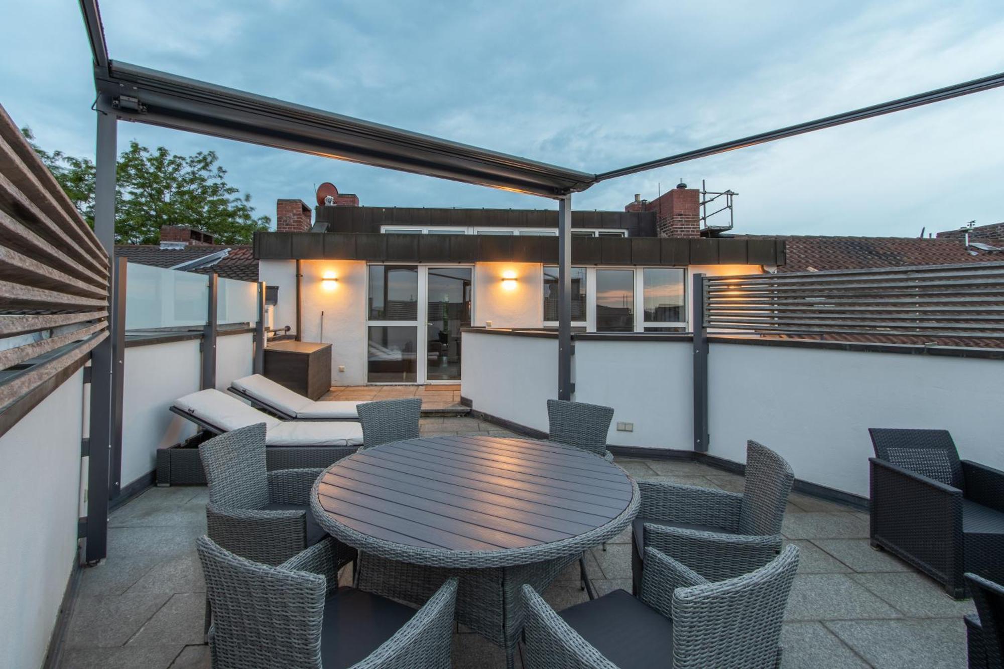 Penthouse-Maisonette - City Center, Highspeed Internet, Garage Worms Eksteriør bilde