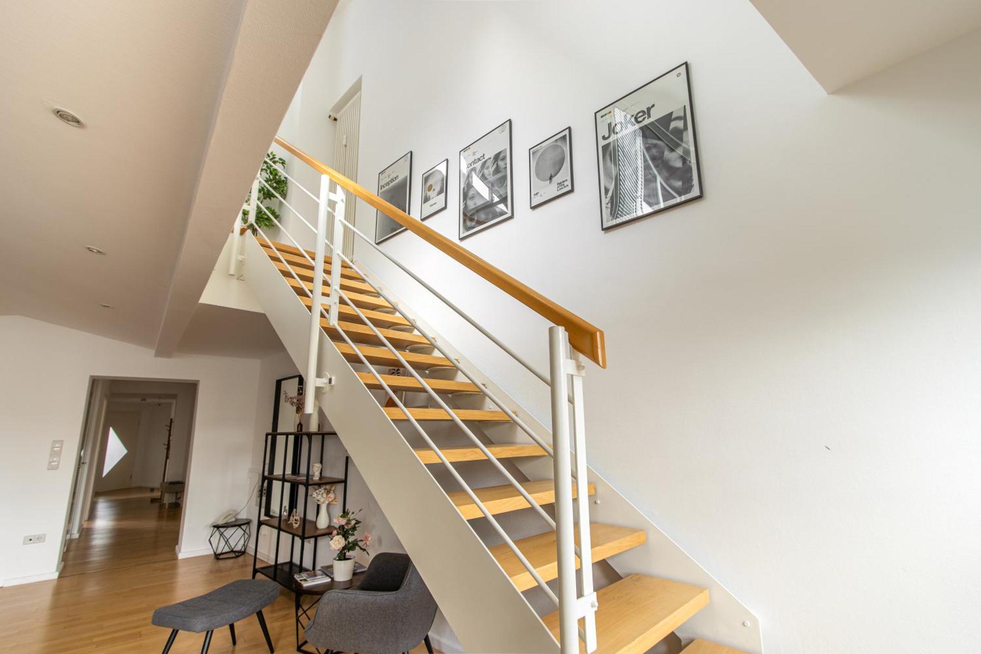 Penthouse-Maisonette - City Center, Highspeed Internet, Garage Worms Eksteriør bilde