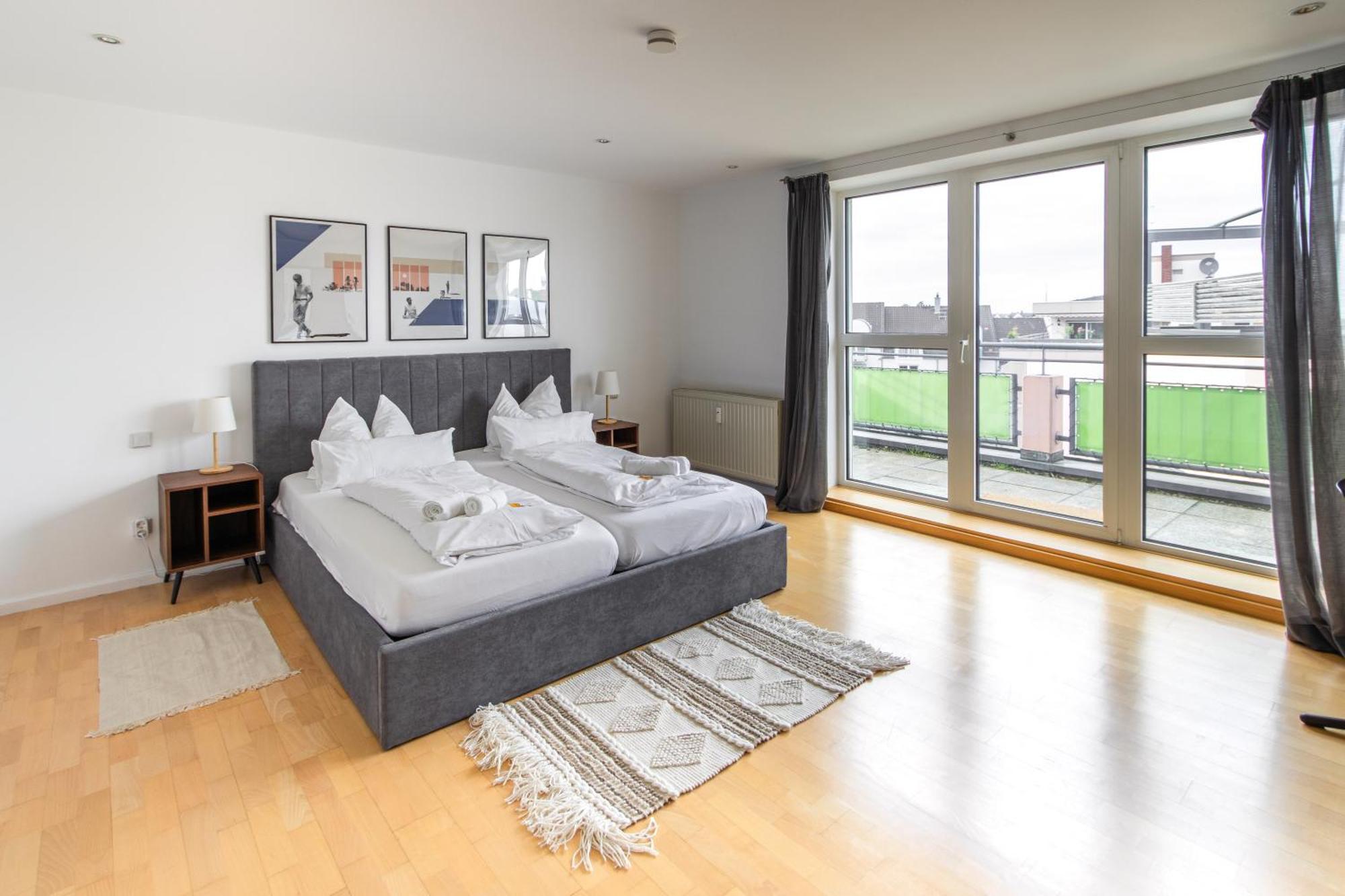 Penthouse-Maisonette - City Center, Highspeed Internet, Garage Worms Eksteriør bilde