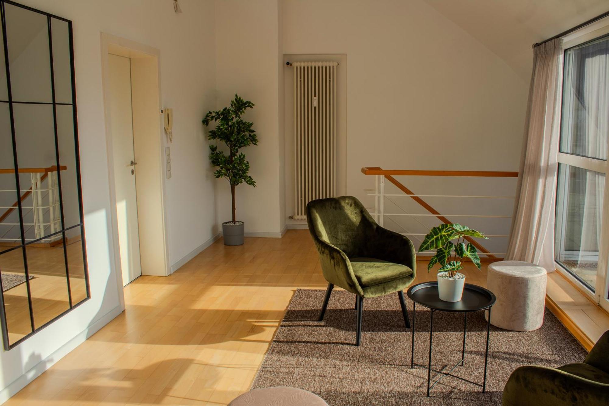 Penthouse-Maisonette - City Center, Highspeed Internet, Garage Worms Eksteriør bilde